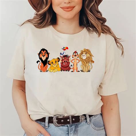 Animal Kingdom Shirt, Lion King Shirt, Lion King Characters Shirt sold ...