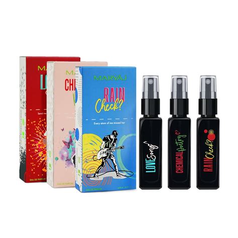 Maryaj Love Song EDP Gift For Her and Chemical Poetry EDP Gift For Her ...