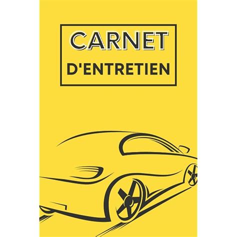 Buy Carnet d'entretien: VOITURE - journal de bord maintenance ...