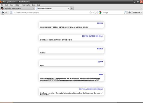 SQLite Script Example 的图像结果