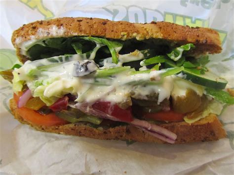 What are you hungry for? in Pittsburgh.: Subway veggie-delight