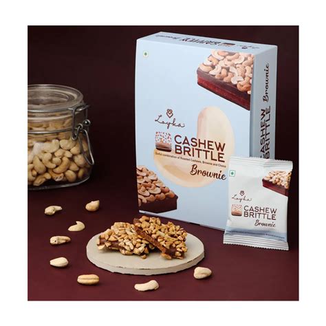 LOYKA - CASHEW BRITTLE BROWNIE — Mudramart Corporate Giftings