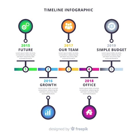 Image result for Timeline Infographic Design