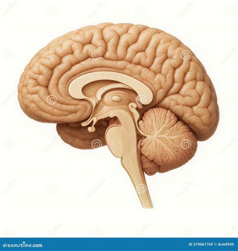 Sagittal Section Of Brain