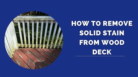 How to Re-Stain a Deck that is Peeling | Get Smart Advice