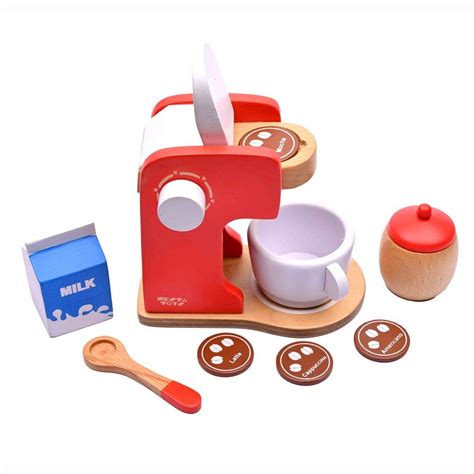 Buy Nesta Toys Wooden Coffee Maker - Kitchen Cooking Toy for Ages 3 ...