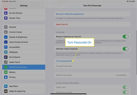 Image result for How to Set Up Passcode On iPad