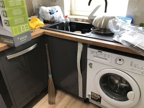 Image result for Kitchen Unit for Washing Machine