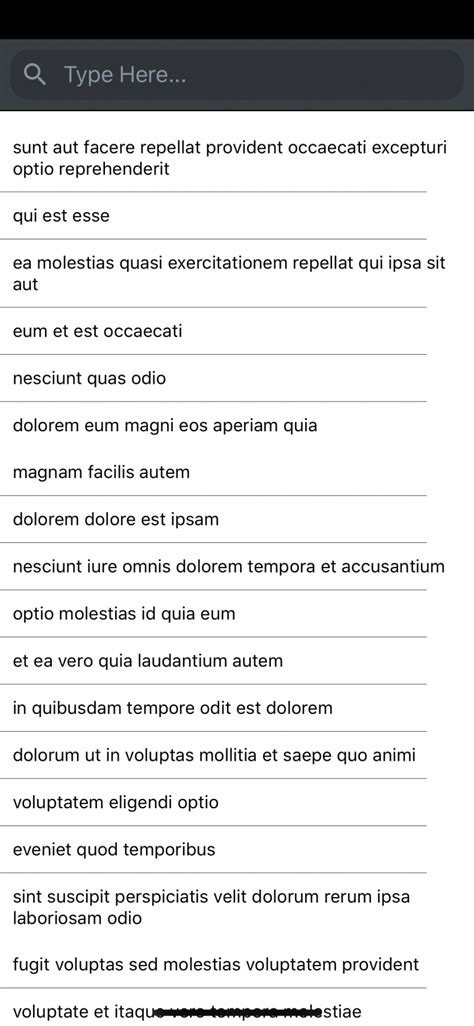 Image result for Search Box in React Native Code