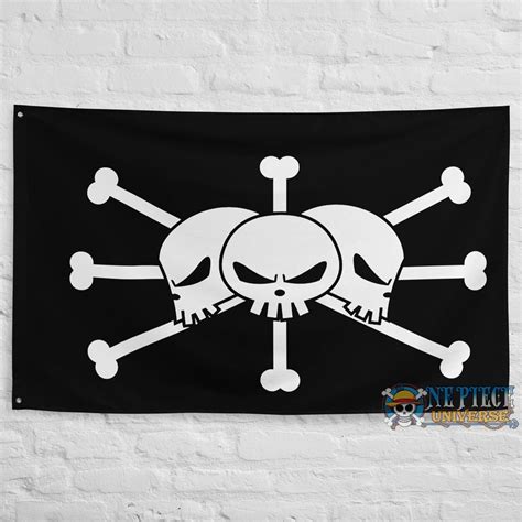 What does Blackbeard's flag meaning? | One Piece Universe Store