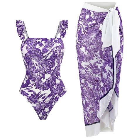 Awdenio Women's Athletic Two-Piece Swimsuits, Women's Swimwear One ...