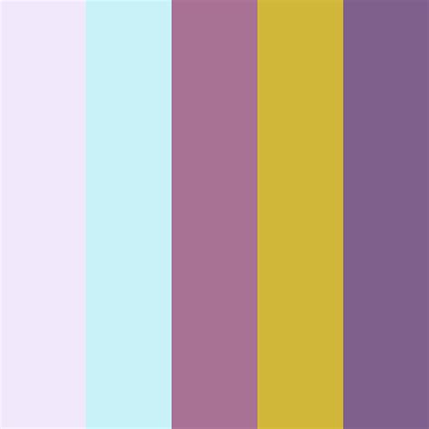 Light Purple Blue Color Palette - ColorDrop