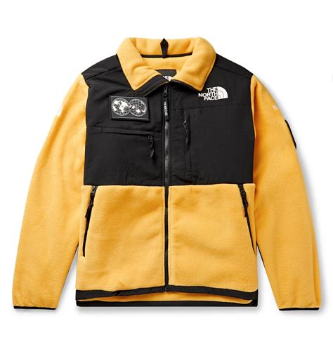 The North Face - '95 Retro Denali Panelled Fleece and Shell Jacket - Yellow The North Face