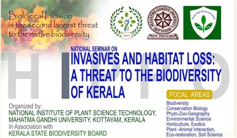 National Seminar to Address Invasive Species and Habitat Loss in Kerala ...