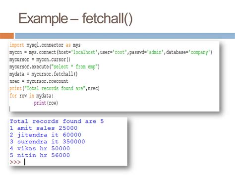 Image result for MySQL Connectivity with Python