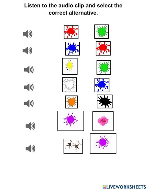 Image result for Color Exercise