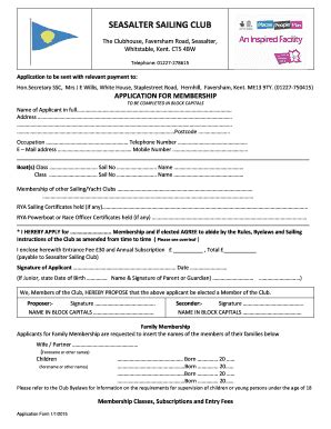 Fillable Online seasaltersc org SEASALTER SAILING CLUB - seasaltersc ...