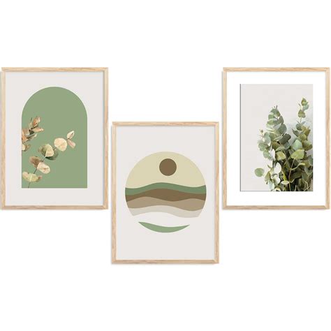 Boho Wall Art Paintings for Living Room - Wall Poster With frames – Kotart