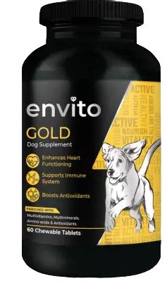 Envito Gold Dog Supplement Chewable Tablets – ShakeHands