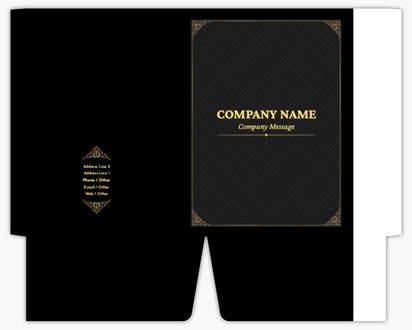 Elegant Presentation Folders Templates & Designs | Vistaprint