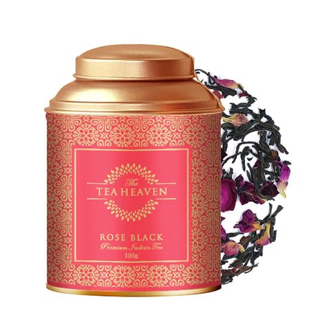 The Tea Heaven- Rose Black Tea| Tea Gift Pack- Good for skin-100 % ...