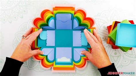 Image result for DIY Heart Exploding Box Template for Crcut