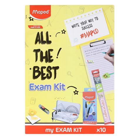 Maped All The Best Exam Kit | Multi Product Kit|Stationery Kit | Exam ...