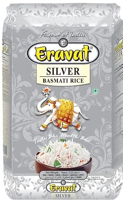 Eravat Silver Basmati Rice- 1kg : Amazon.in: Grocery & Gourmet Foods