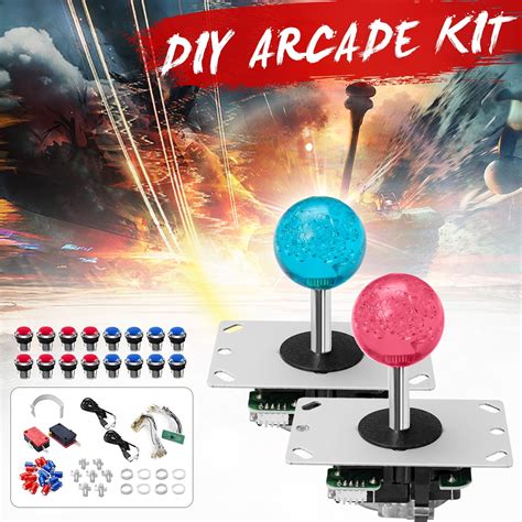 SELLCLUB 2 Player Arcade DIY Kit Game USB Controller India | Ubuy