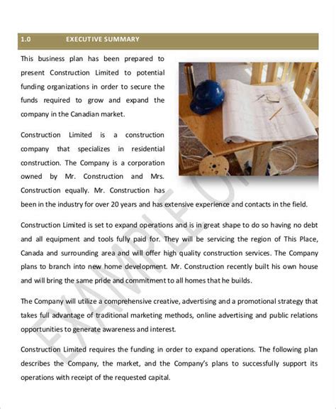 Guest House Business Plan Template 的图像结果