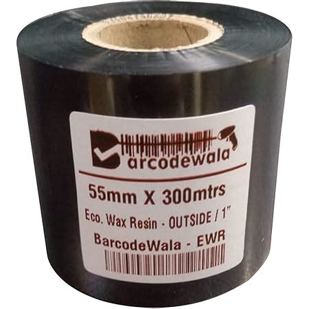 Aditya Labels 110 X 300 Meters Thermal Transfer Barcode Labels Ribbon ...