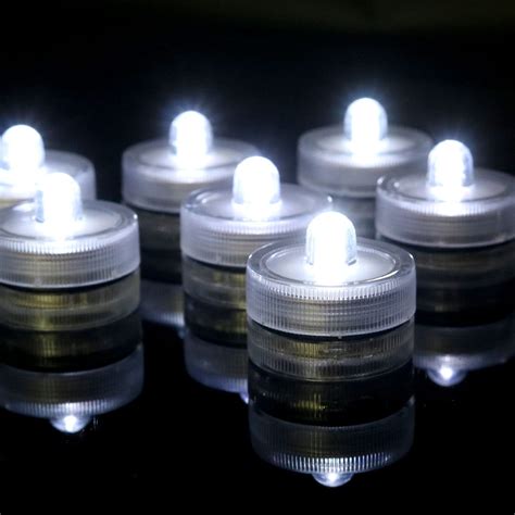 Buy Youngerbaby 12 Pcs Submersible LED Light, Battery Operated ...