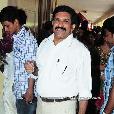 Pandalam Balan during singer Rakesh Brahmanandan's wedding ceremony ...