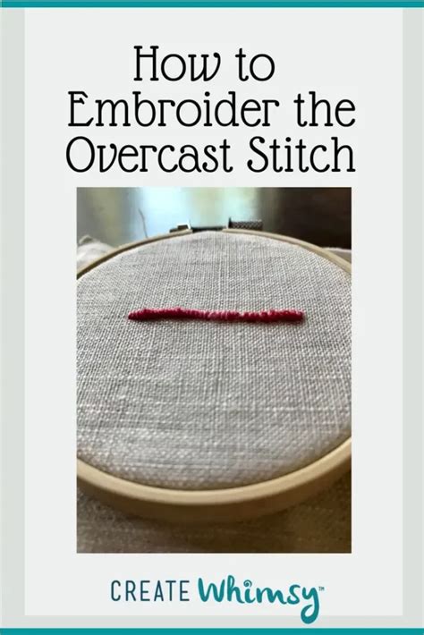 Overcast Stitch Tutorial 的图像结果