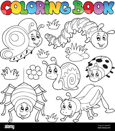 Cute Bug Coloring Pages