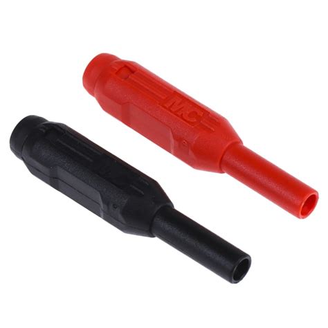 65.3322-22 65.3322-21 Staubli | Staubli Black/Red Male Banana Plug ...