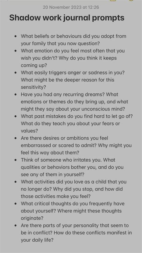 Image result for Shadow Work Addiction Journal Prompts