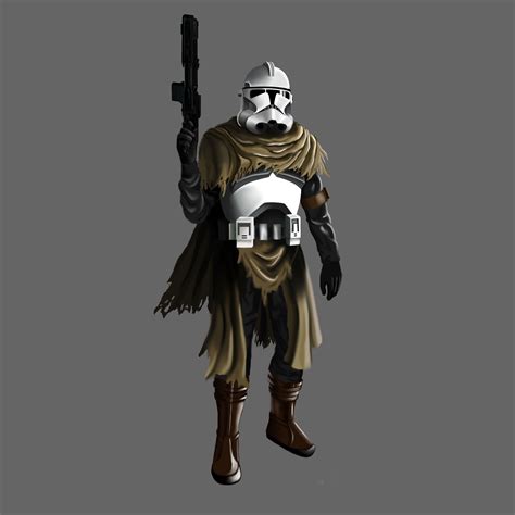 concept art clone trooper Star Wars | Star wars concept art, Star wars ...