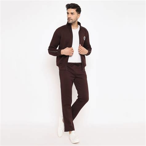 Duke Stardust Men Solid Zipper Tracksuit (LF6030)