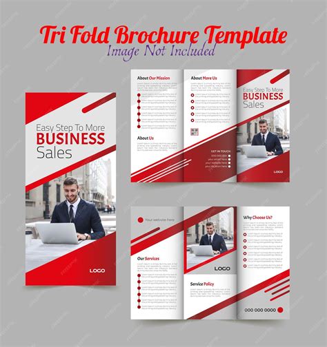 Premium Vector | Digital tri fold brochure design template tri fold ...