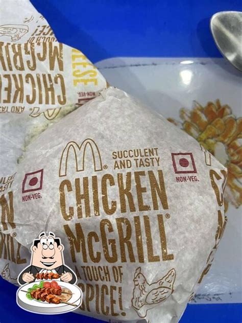 Menu at McDonald’s, New Delhi, 23