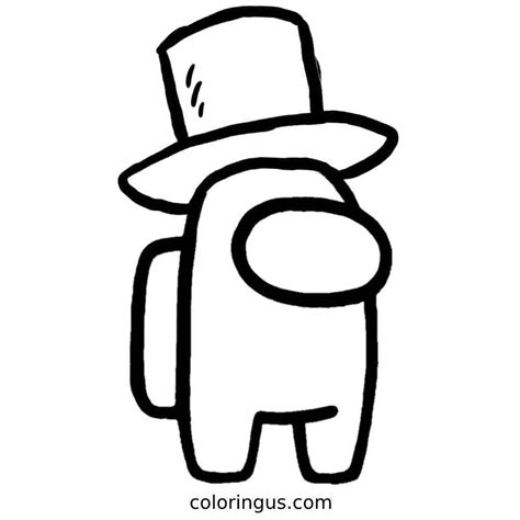 Among Us Coloring Pages (Free Printable PDF)