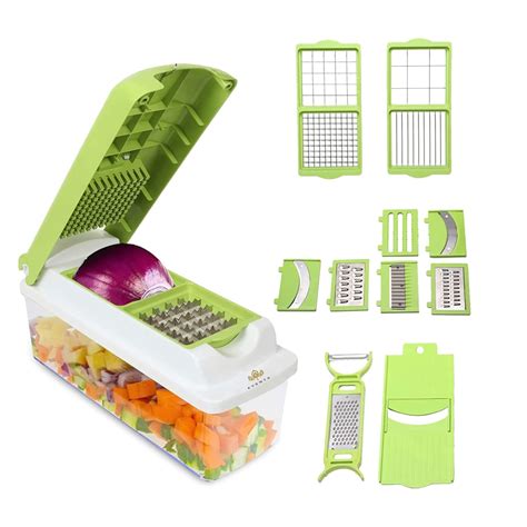 Eventa Plastic Advance 12 in 1 Multi-Purpose Vegetable and Fruit Grater ...