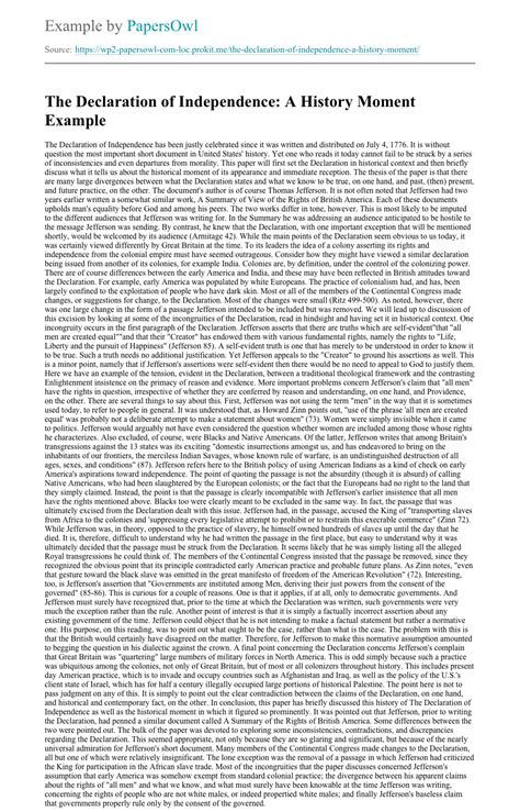 Image result for Declaration of Independence Examples