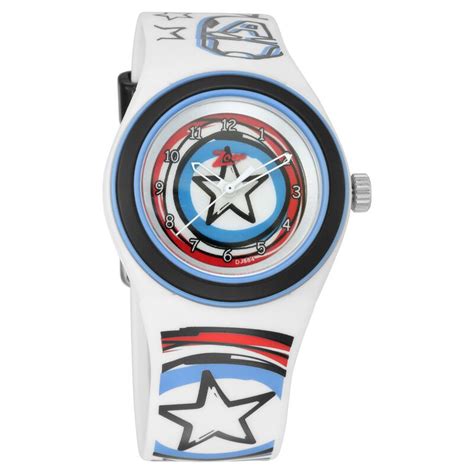 Buy Online Zoop Marvel Captain America Analog Watch with White Dial ...