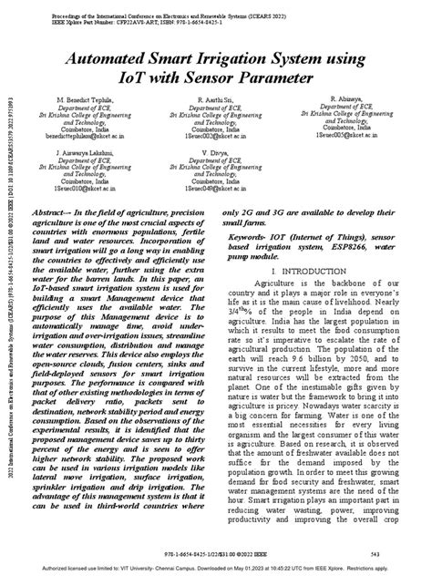 Image result for Smart Irrigation System Using Arduino and Iot Sensors