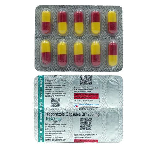 Buy Itbor 200 mg Capsule online | Uses, Side Effects, Price and ...