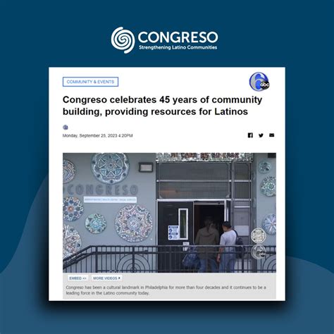 Great spotlight by 6abc on this amazing organization helping the Latino ...