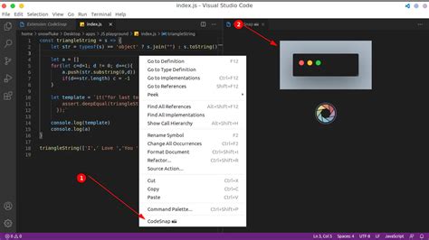 Image result for vs Code Screenshot Output