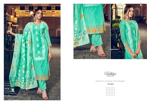 Belliza Odhni Exclusive Designer Dress Material Collection: Textilecatalog